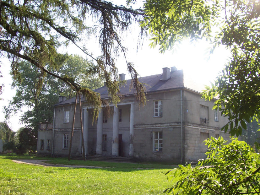 Sadłowo klasycystyczny pałac Grabskich « Zamki Rotmanka
