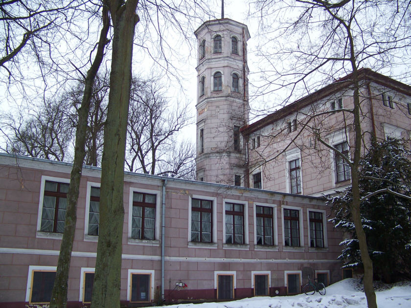 Sypniewo neoklasycystyczny pałac Wilckensów « Zamki Rotmanka