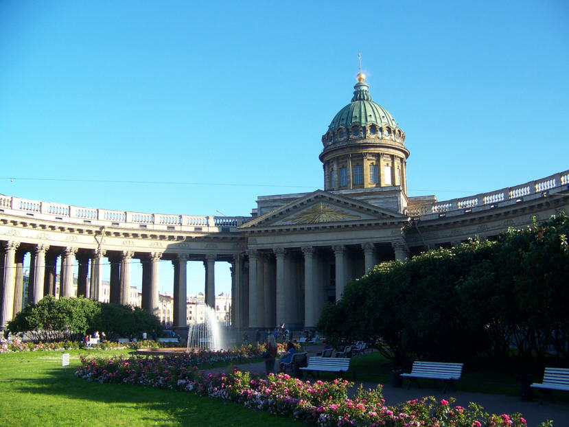 Rosja - Petersburg - Sobór Kazański « Zamki Rotmanka